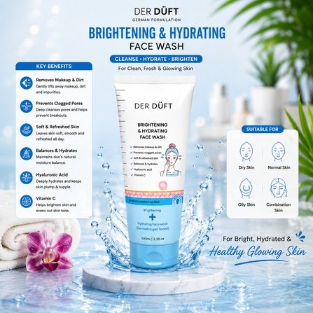 Brightening & Hydrating Face Wash
