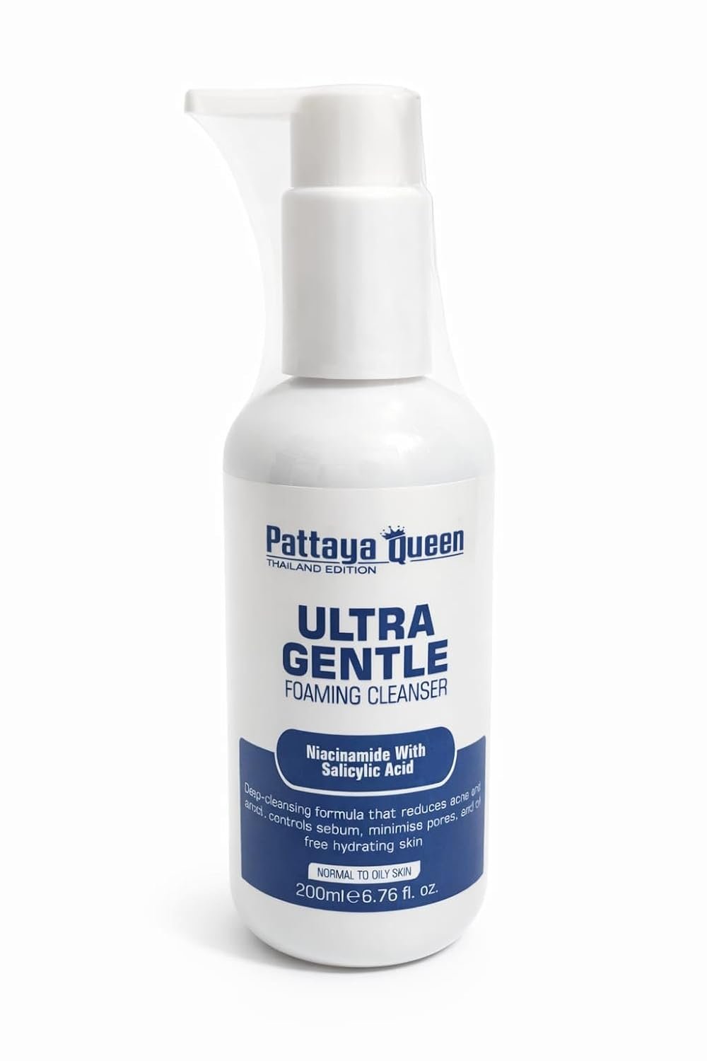 Pattaya Queen Ultra Gentle Foaming Cleanser – Niacinamide & Salicylic Acid