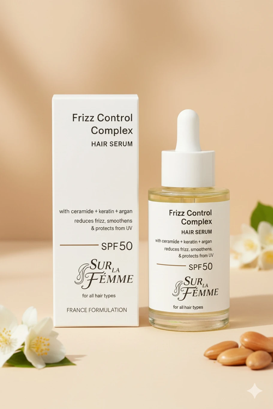 Sur La Femme Frizz Control Complex Hair Serum SPF 50