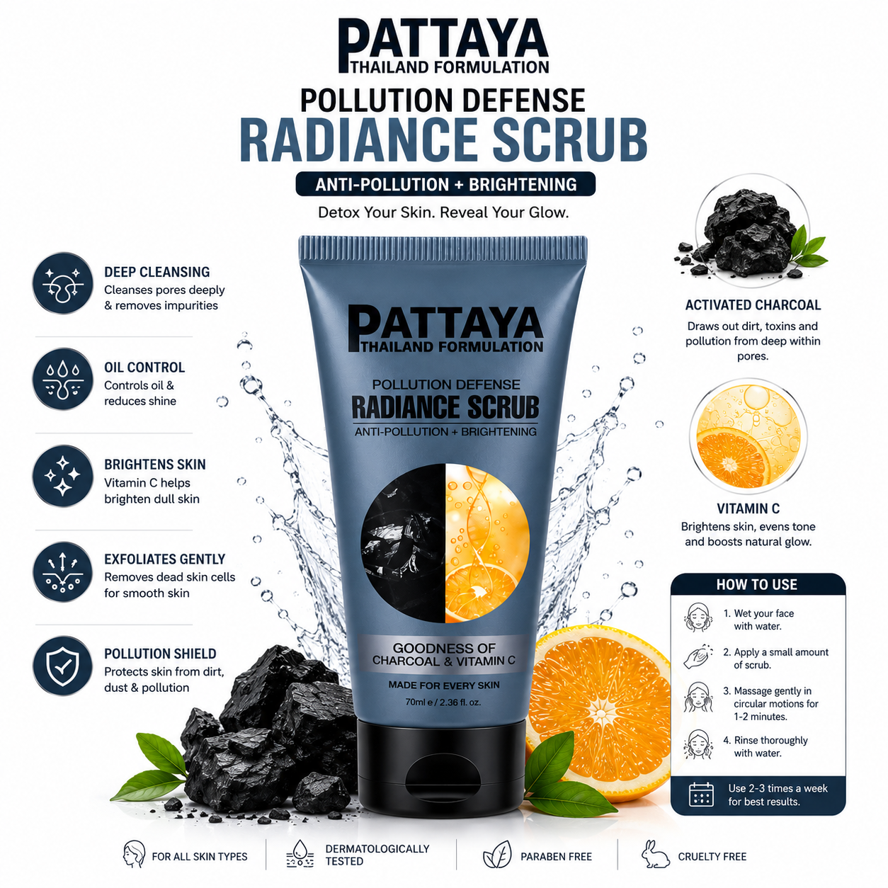 Pattaya Pollution Defense Radiance Scrub